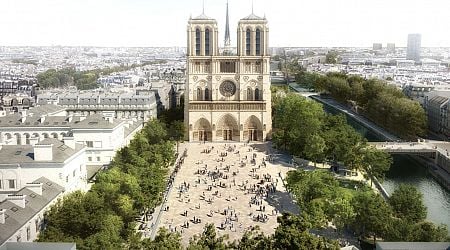 Paris unveils green plan plan for Notre-Dame Cathedral