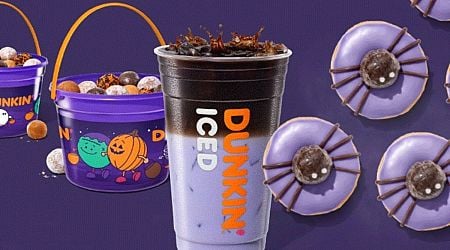 Dunkin' unleashes Halloween thrills with spooky treats, Munchkins buckets, 'DunKings' costumes, and more