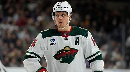 Wild centre Joel Eriksson Ek returns after surgery on nose