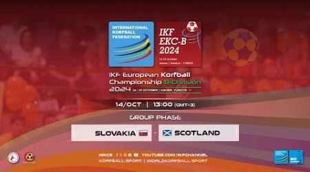 IKF EKC B 2024 | Slovakia - Scotland