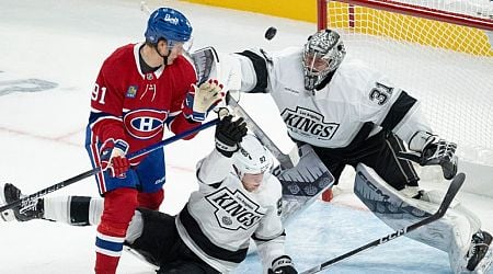 Canadiens struggle to solve Rittich in loss to Kings