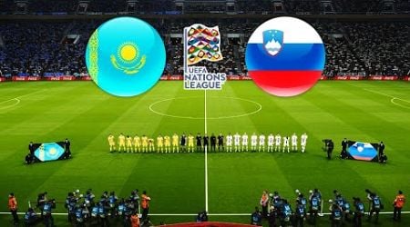 KAZAKHSTAN vs SLOVENIA | UEFA NATIONS LEAGUE 2024/25