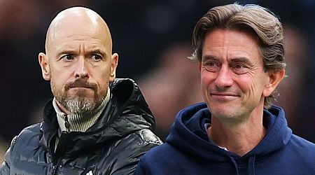 Thomas Frank makes 's***' Erik ten Hag comment ahead of Manchester United audition