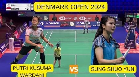 PUTRI KUSUMA WARDANI (INA) VS SUNG SHUO YUN (TPE) | DENMARK OPEN 2024