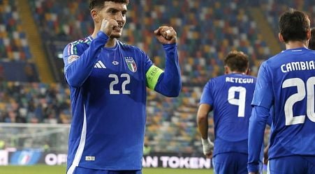 Nations League: Italy beat Israel 4-1