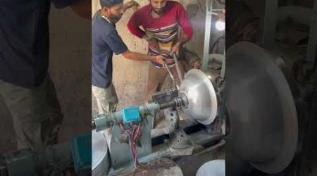 Making stainless steel large bowl #unitedstate #itsly #spain #ireland #shortvodeos #unitedkingdom