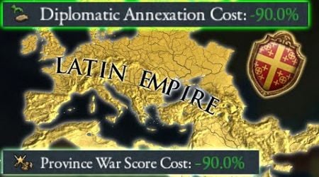 NEW Austria WORLD CONQUEST BUILD - MAX Diplo Annexation cost