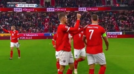 Gol di Marko Arnautovic oggi, Austria vs Norvegia (5-1), tutti i gol/rhighlights UEFA Nations League