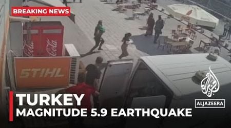 Turkey earthquake: Quake with a magnitude of 5.9 recorded in Malatya