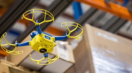 Ikea's fleet of 250 autonomous drones takes stock of warehouse inventory without any human intervention