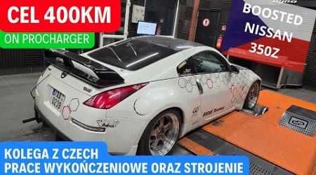 NISSAN 350Z FROM CZECH REPUBLIC IN COOBCIO GARAGE - MISSION SUPERCHARGER BOOSTED POWER 400HP