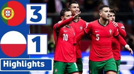 PORTUGAL VS POLAND ( 3 1 ) | HIGHLIGHTS | UEFA NATIONS LEAGUE