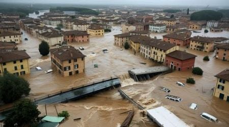 Tragedy in Italy! Houses and bridges under water, major flooding in Tuscany