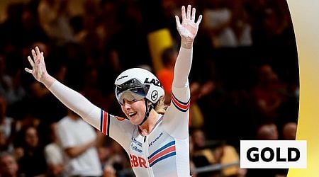 GB's Finucane wins in straight rides to defend women's sprint world title