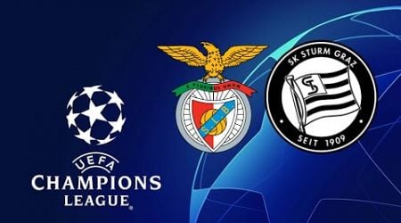 UEFA Champions League : 1.Spieltag : Benfica Lissabon - SK Sturm Graz