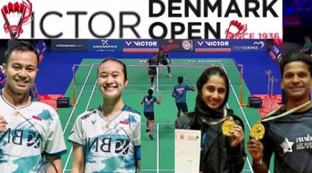 Kusharjanto/Kusumawati (INA) VS KARUNAKARAN/VARIYATH (IND) | Round Of 32 Denmark Open 2024