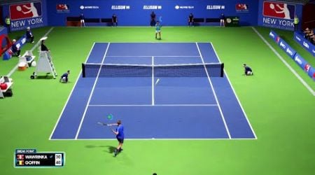 AO Tennis 2 - Gameplay David Goffin vs Stan Wawrinka