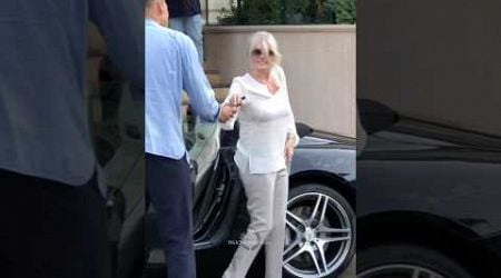 Happy Rich Madame getting out her AMG at Hotel Paris #billionaire #monaco #luxury #lifestyle #fyp