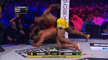 Francis Ngannou vs. Renan Ferreira - Full Fight Knockout \ Ngannou vs. Ferreira KO