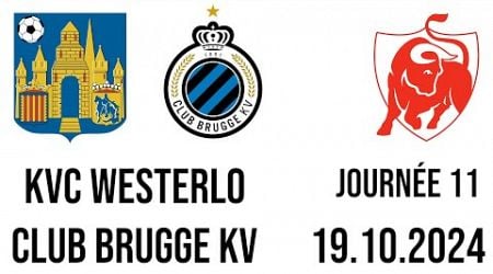 KVC Westerlo - Club Brugge KV (Jupiler Pro League)