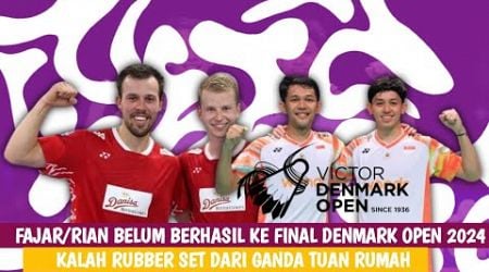 Fajar/Rian Belum Berhasil ke Final Denmark Open 2024, Setelah Dihadang Kim/Rasmussen di Semifinal