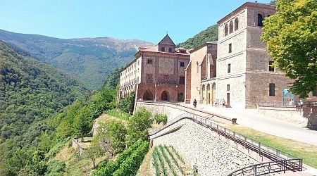 British hiker drops dead in front of wife and friends outside picturesque monastery in Spain