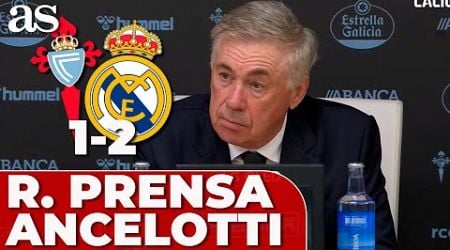 CARLO ANCELOTTI, RUEDA PRENSA COMPLETA hoy | CELTA DE VIGO 1- REAL MADRID 2