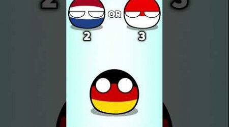 Indonesia Or Netherlands? || [ CountryBalls ] || #countryballs #shorts