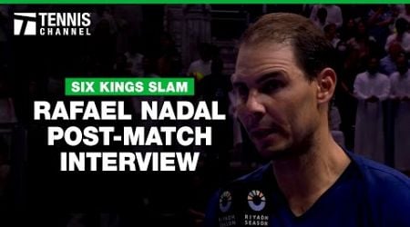 Rafael Nadal Shares What He Will Miss Most About Tennis | Six Kings Slam Post-Match Interview