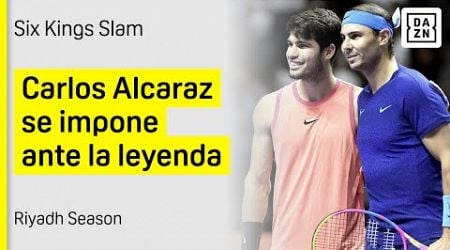 Carlos Alcaraz vs Rafael Nadal (6-3, 6-3) | Resumen y highlights Six Kings Slam | Riyadh Season