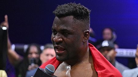 Emotional Francis Ngannou breaks down over death of young son after MMA win