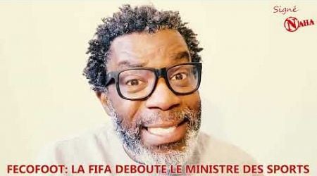 FECOFOOT LA FIFA DEBOUTE LE MINISTRE DES SPORTS AU CONGO BRAZZAVILLE