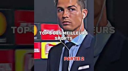 Top 5 des meilleurs sports (Partie 2 ) #shorts #sports