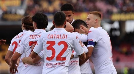 Fiorentina hammer Lecce 6-0