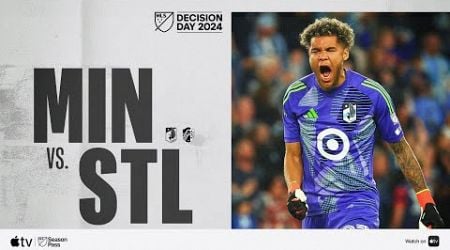 Minnesota United vs. St. Louis CITY SC | Full Match Highlights | Decision Day 2024