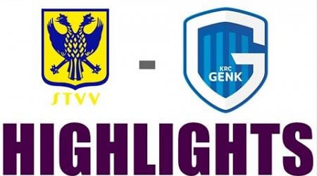 KRC Genk 3-2 STVV Highlights | Pro League 2024/25