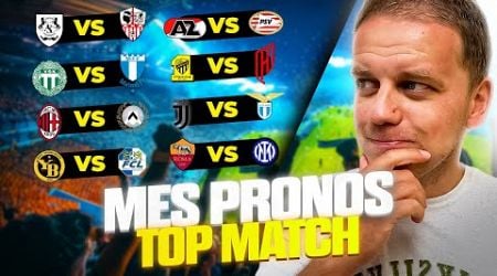 MES PRONOSTICS TOP MATCHS DU WEEK-END ! JUVENTUS - LAZIO / AS ROMA - INTER MILAN