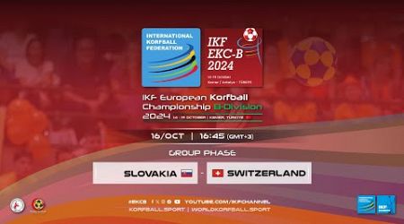 IKF EKC B 2024 | Slovakia - Switzerland