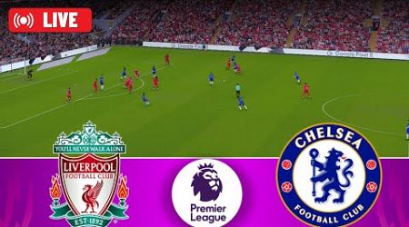 Liverpool vs Chelsea LIVE | English Premier League 2024-25 | Watch Along &amp; eFootball Match Live