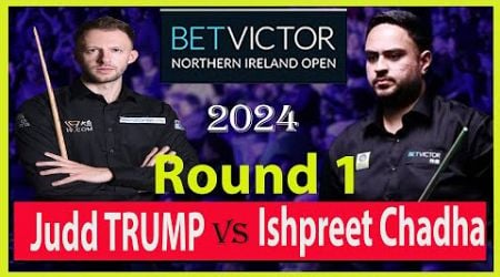 Judd Trump vs Ishpreet singh round 1| Northern Ireland Open 2024 | #snooker2024 | #juddtrump