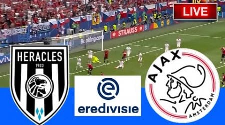 Heracles Almelo vs Ajax | Eredivisie 2024 | Football Live Match Today