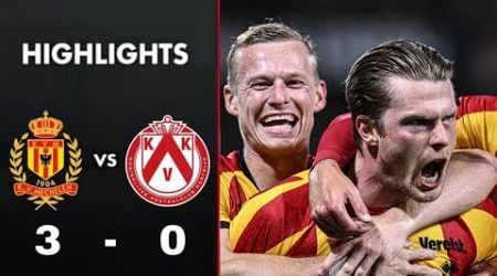 KV Mechelen vs KV Kortrijk 3-0 Highlights | KV Malines - Courtrai | Jupiler Pro League 2024 D1A