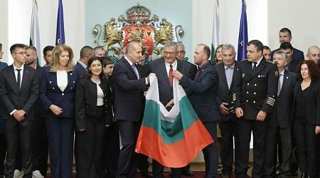 President Radev Receives Bulgarian Antarctic Explorers