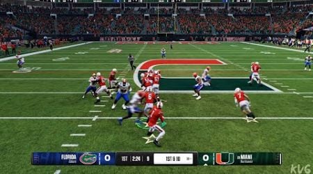 EA SPORTS College Football 25 - Florida Gators vs Miami Hurricanes - Gameplay (PS5 UHD) [4K60FPS]