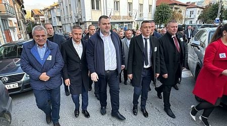 Delyan Peevski Attends Meeting with Supporters in Blagoevgrad Region