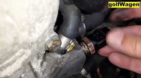 Fiat Stilo 1.9 jtd coolant temperature sensor change