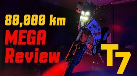 Tenere 700 - 80,000 km MEGA review, all mods and experience