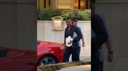 Elegant rich gentleman entering his Ferrari at Hotel Paris #billionaire #monaco#luxury#lifestyle#fyp