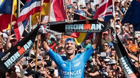 Lange wins 3rd Hawaiian Ironman title with record time