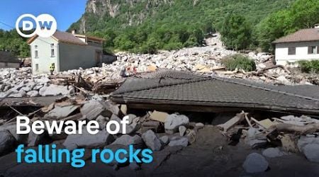 Why dangerous landslides are on the rise in Switzerland | DW News